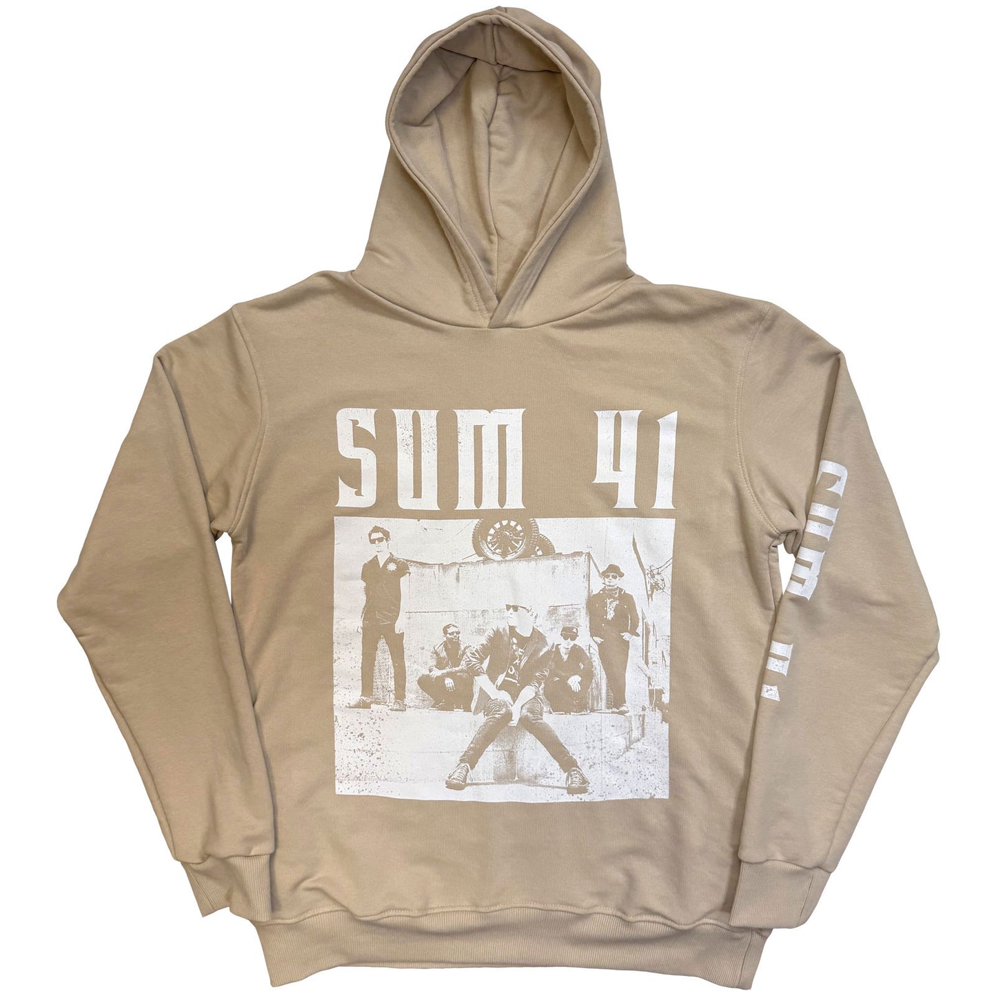 Sum 41 Unplugged Pullover Hoodie: Band Photo
