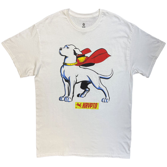 DC Comics T-Shirt: Superman Krypto Cape