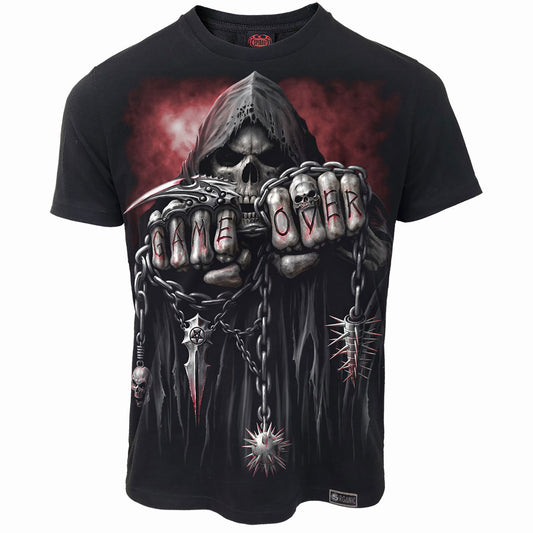 Spiral Organic T-Shirt: Game Over