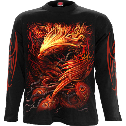 Spiral Long Sleeve T-Shirt: Phoenix Arisen
