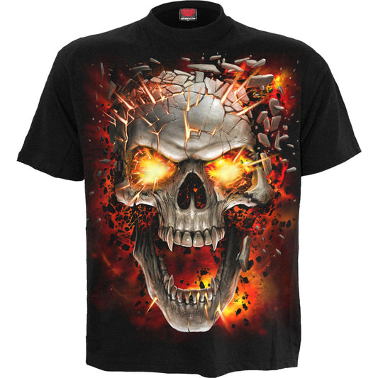 Spiral T-Shirt: Skull Blast