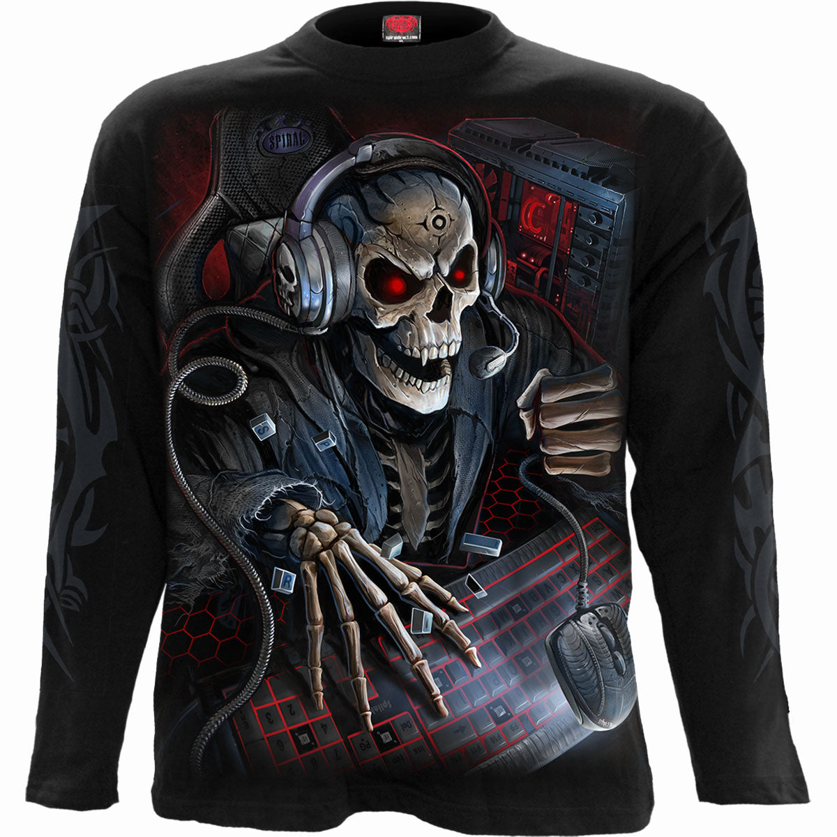 Spiral Long Sleeve T-Shirt: PC Gamer