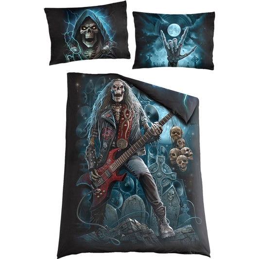 Spiral Duvet Set: Grim Rocker