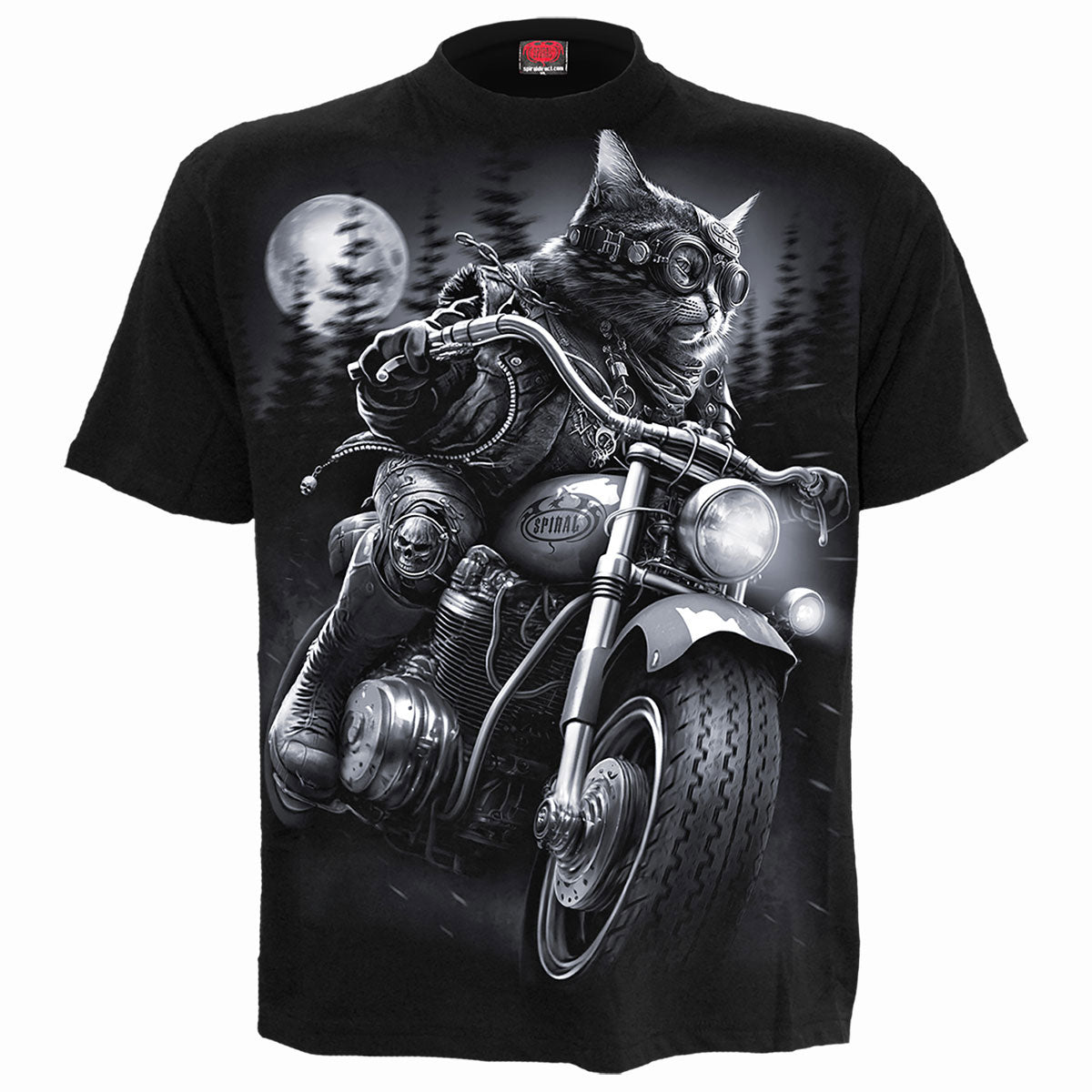 Spiral T-Shirt: Nine Lives