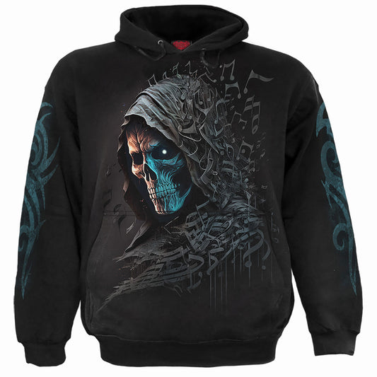Spiral Pullover Hoodie: Midnight Blues