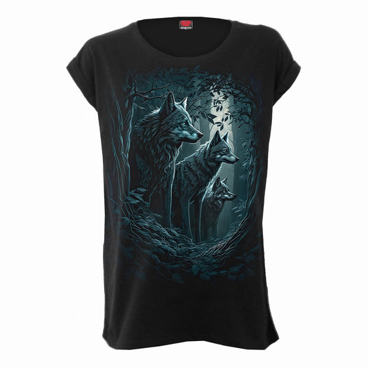 Spiral Ladies Loose Fit T-Shirt: Forest Guardians