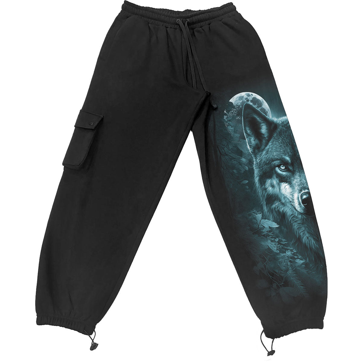 Spiral Cargo Joggers: Forest Guardians