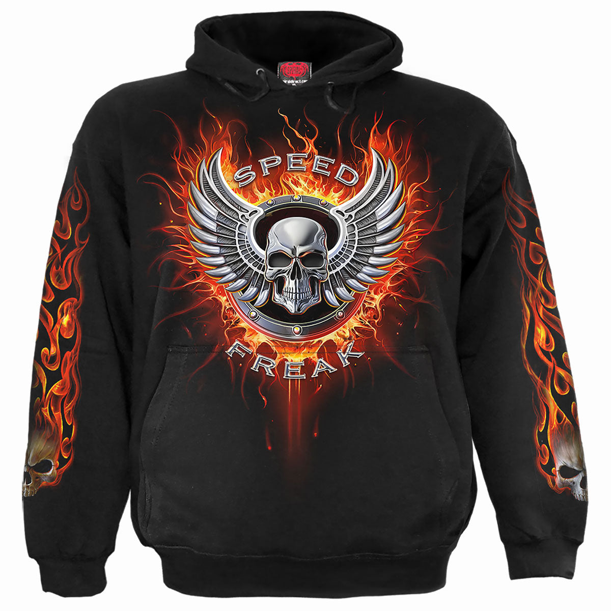 Spiral Pullover Hoodie: Speed Freak