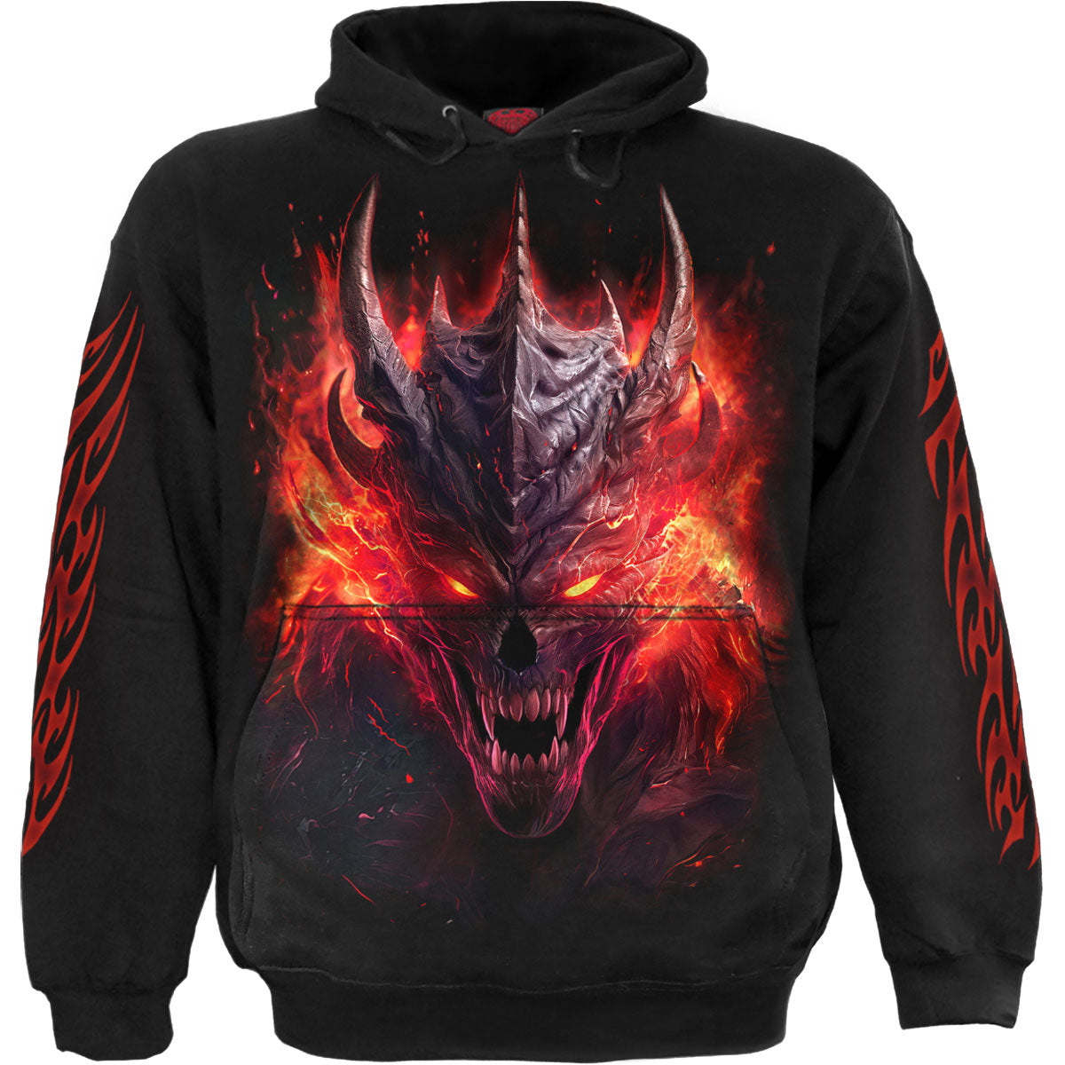 Spiral Pullover Hoodie: Riff Burner