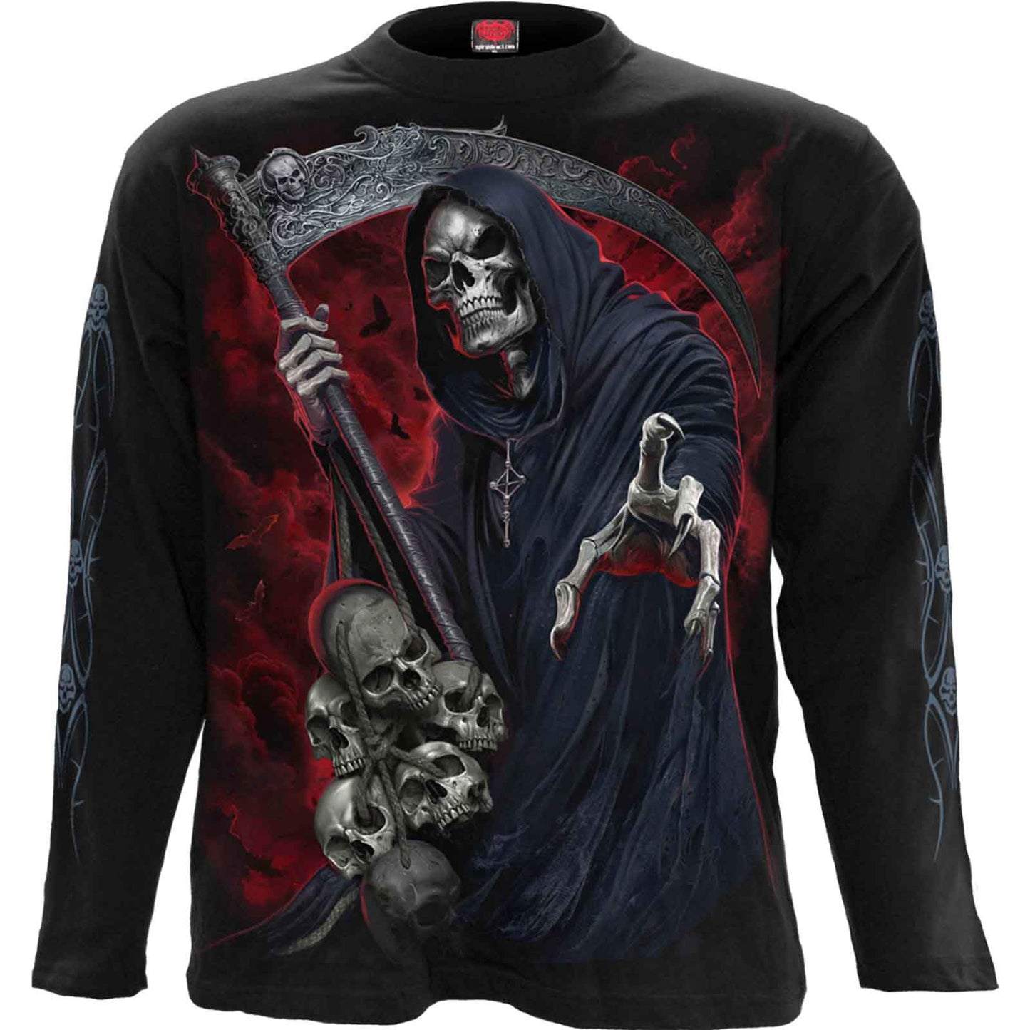 Spiral Long Sleeve T-Shirt: Reaper Revenge