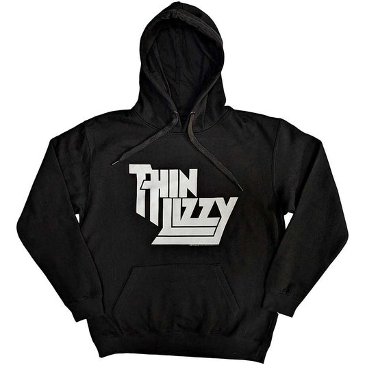 Thin Lizzy Pullover Hoodie: Stacked Logo