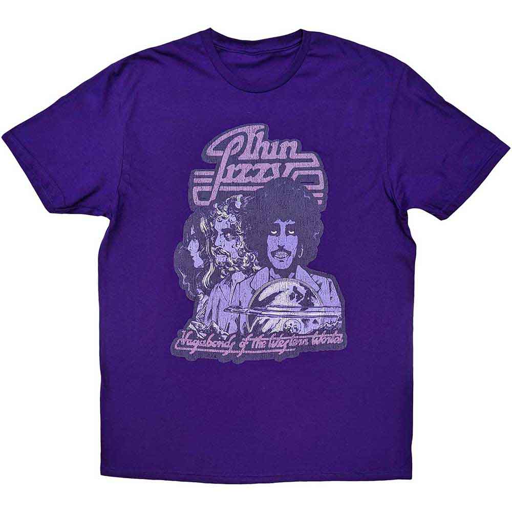 Thin Lizzy T-Shirt: Vagabonds of the Western World Mono Distressed