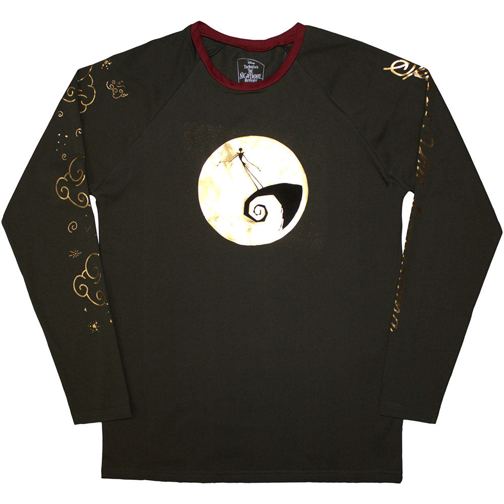 The Nightmare Before Christmas Long Sleeve T-Shirt: Spiral Hill