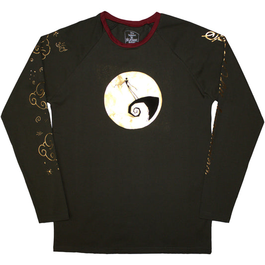 The Nightmare Before Christmas Long Sleeve T-Shirt: Spiral Hill