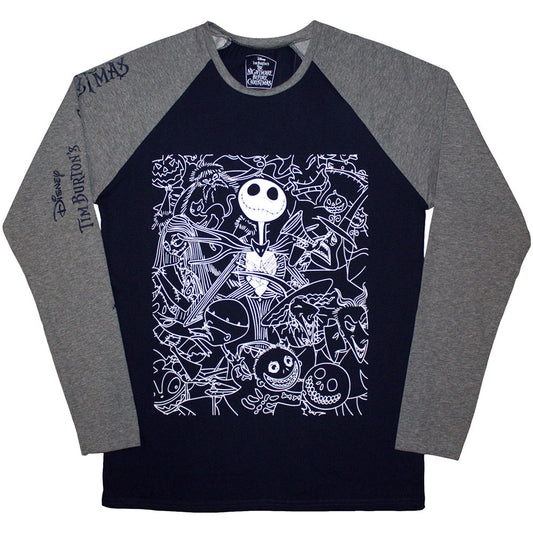 The Nightmare Before Christmas T-Shirt: Jack Crowd