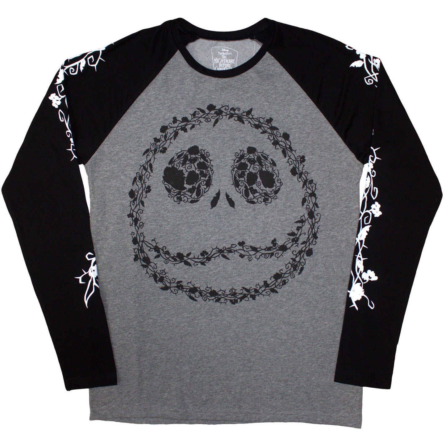 The Nightmare Before Christmas T-Shirt: Floral Jack