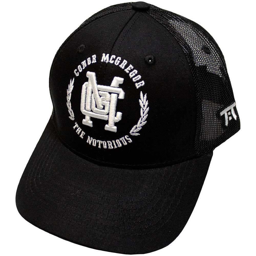 Tokyo Time Baseball Cap: UFC McGregor White Wreath Logo