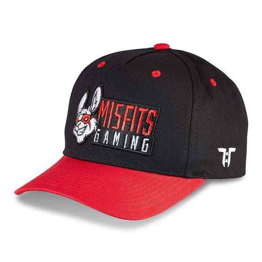 Tokyo Time Baseball Cap: Misfits Gaming Red Peak
