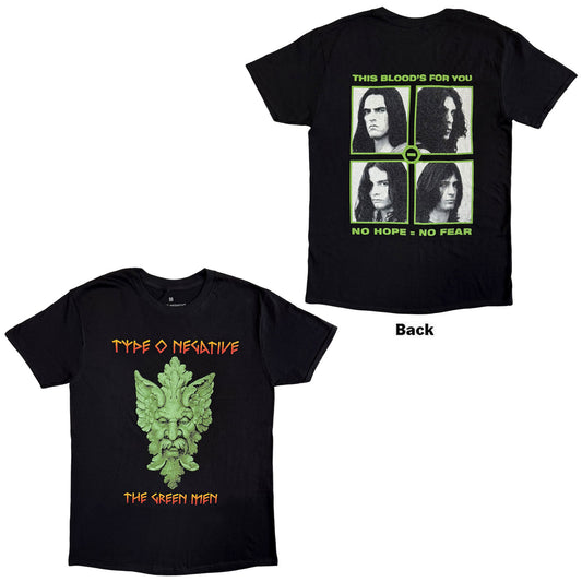 Type O Negative T-Shirt: Green Man