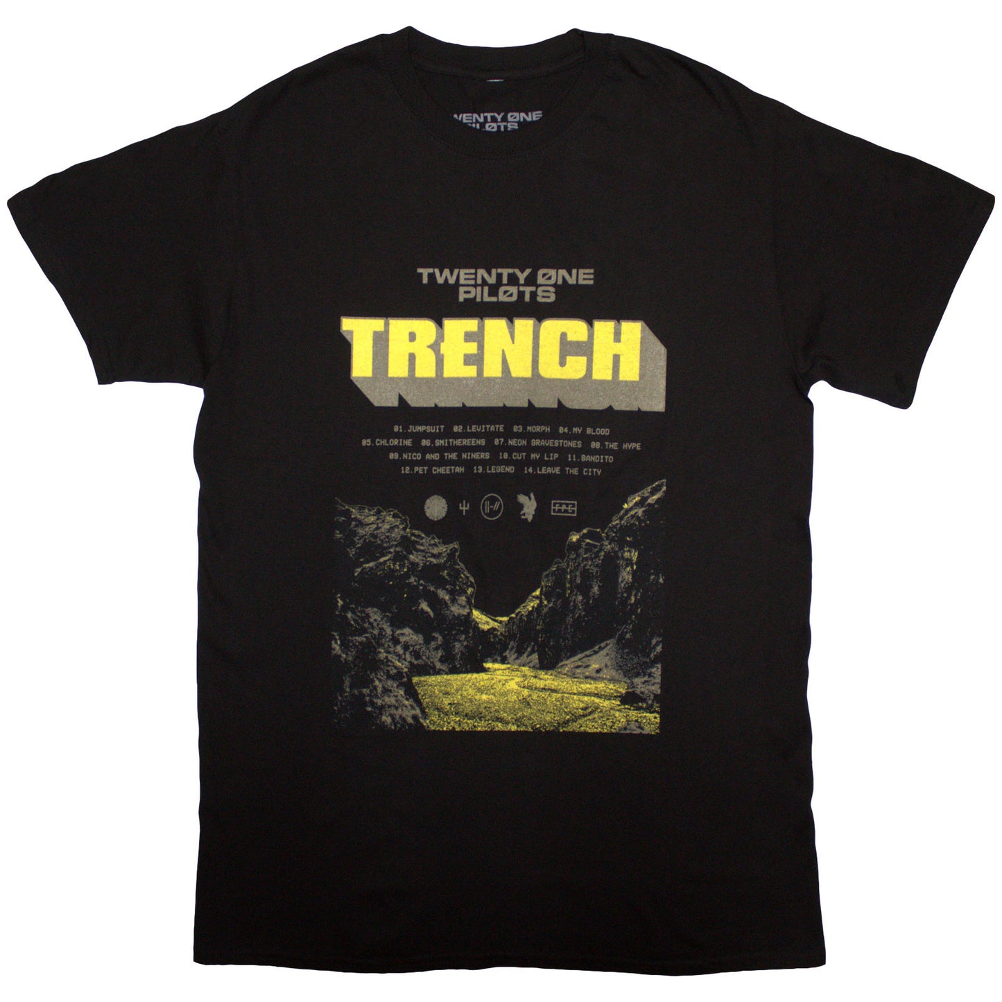 Twenty One Pilots T-Shirt: Trench Cliff