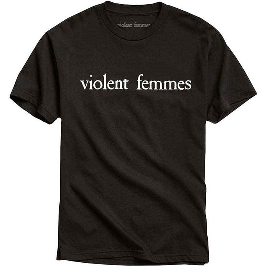 Violent Femmes T-Shirt: White Vintage Logo