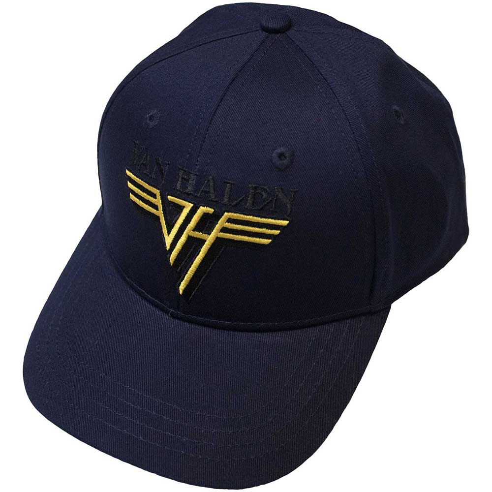 Van Halen Baseball Cap: Text & Yellow Logo