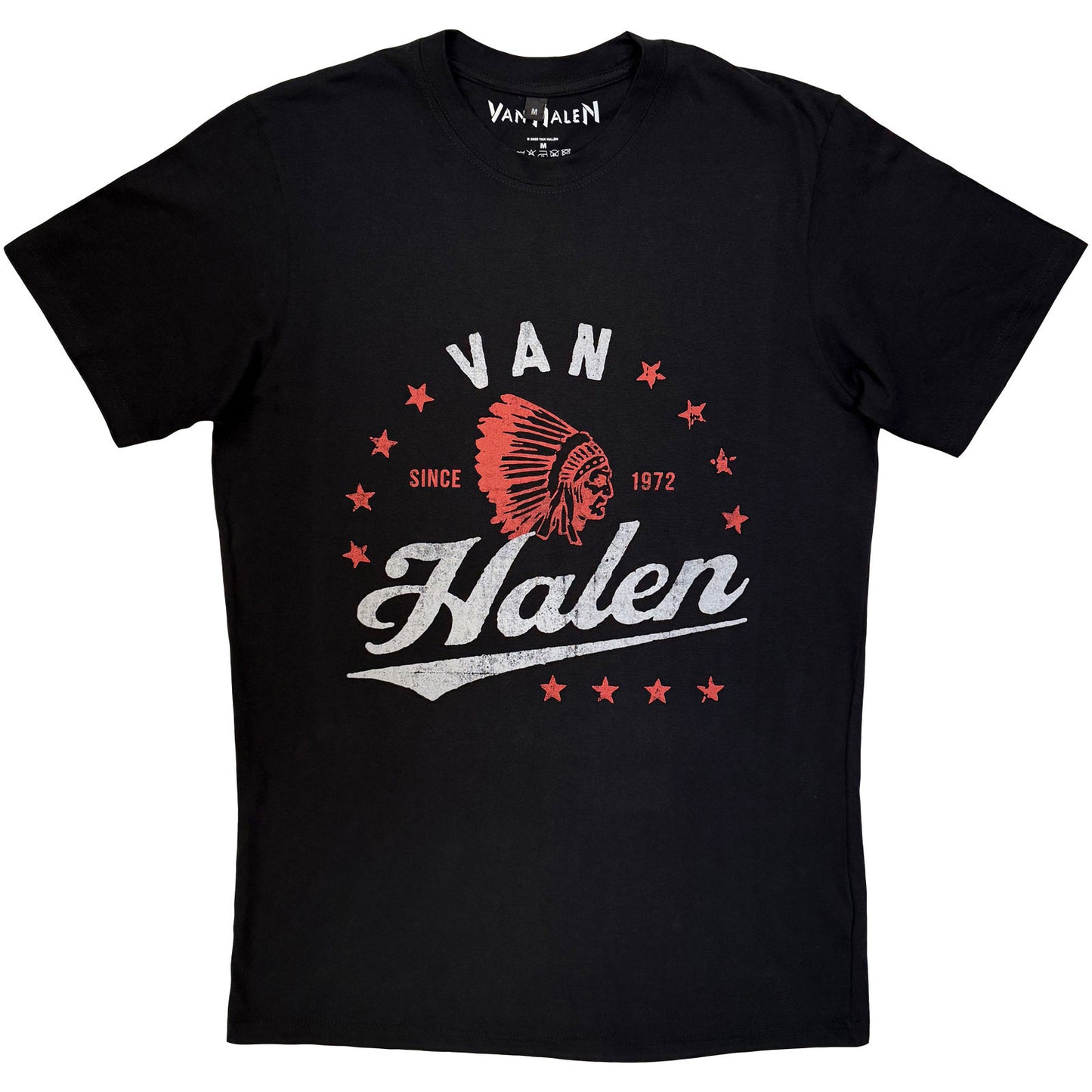 Van Halen Premium Carbon T-Shirt: Red Indian