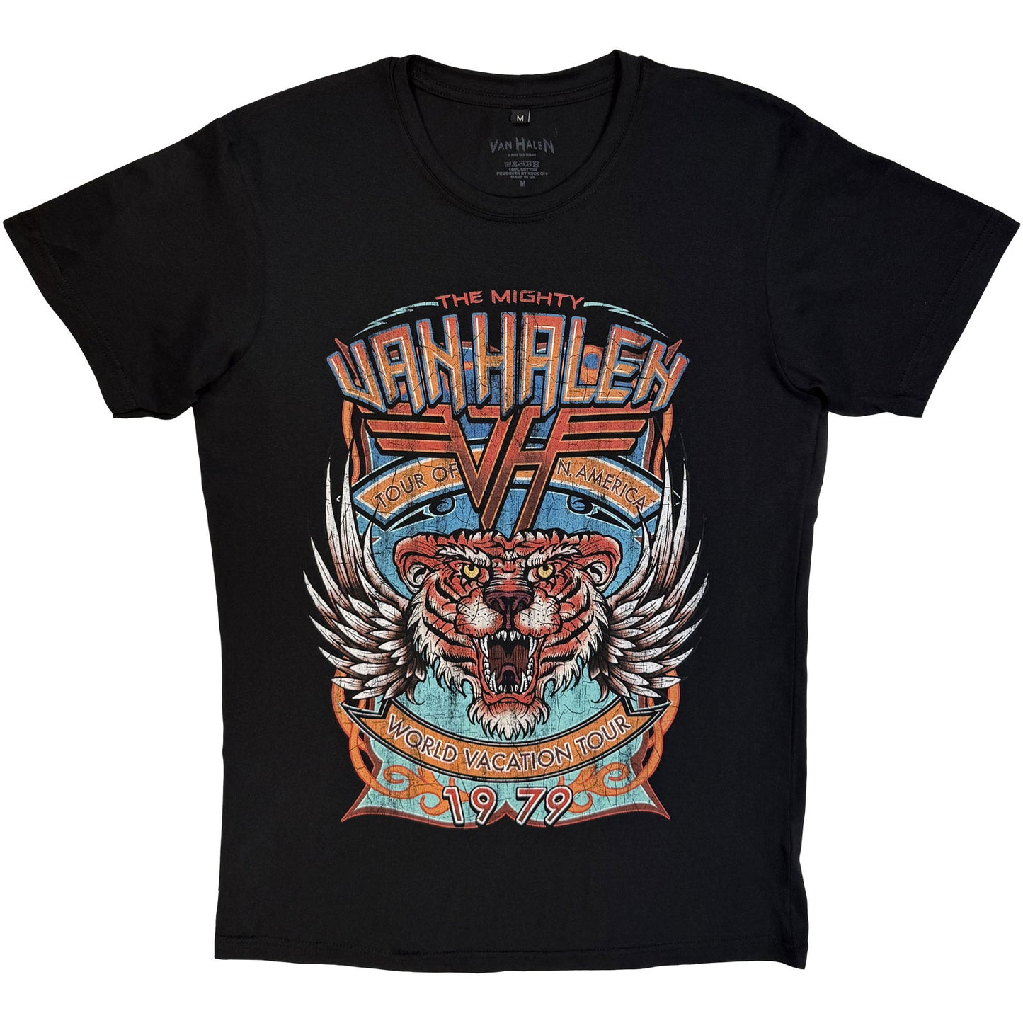 Van Halen Premium Carbon T-Shirt: World Tour