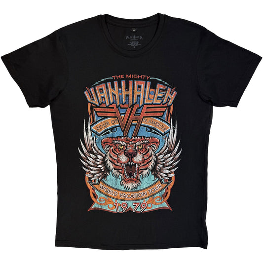 Van Halen Premium Carbon T-Shirt: World Tour