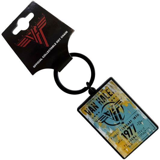 Van Halen Keychain: Pasadena '77