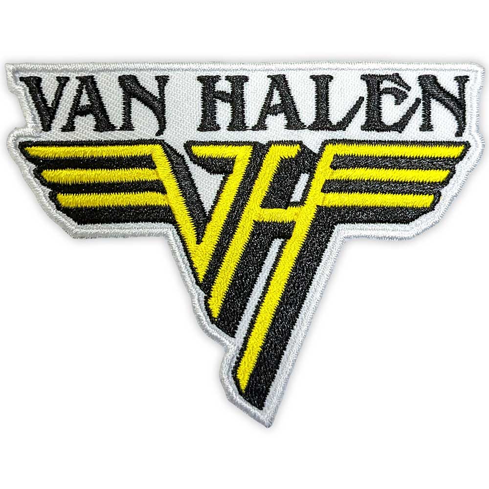 Van Halen Patch: Text & Yellow Logo