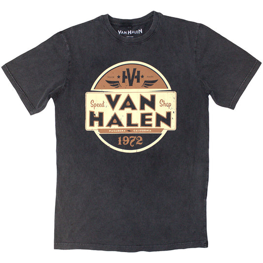 Van Halen Stone Wash T-Shirt: Speed Shop