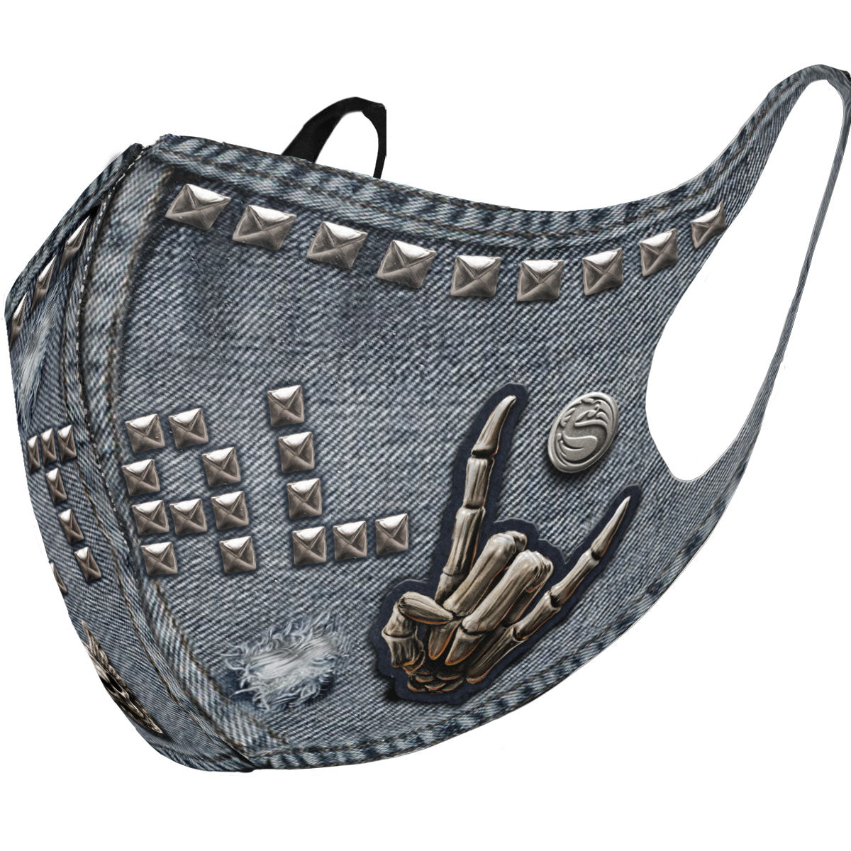 Spiral Face Mask: Thrash Metal