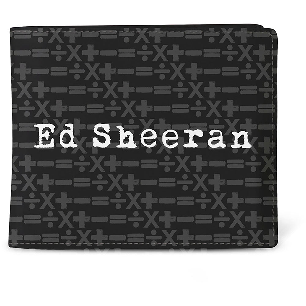 Ed Sheeran Wallet: Symbols Pattern