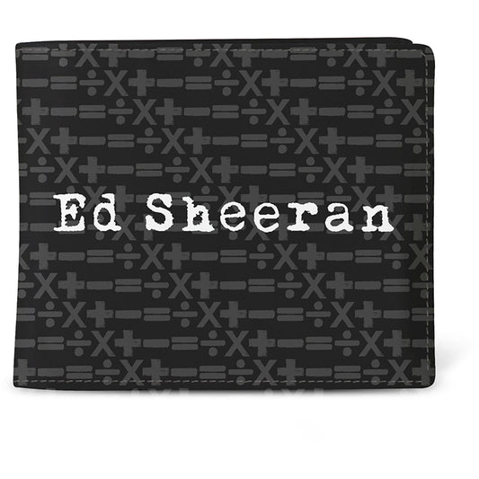 Ed Sheeran Wallet: Symbols Pattern