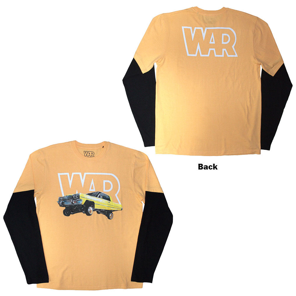 War Layered Long Sleeve T-Shirt: Car