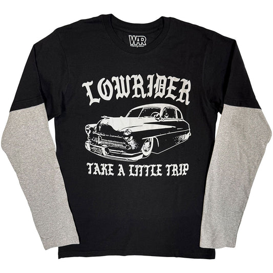 War Layered Long Sleeve T-Shirt: Low Rider