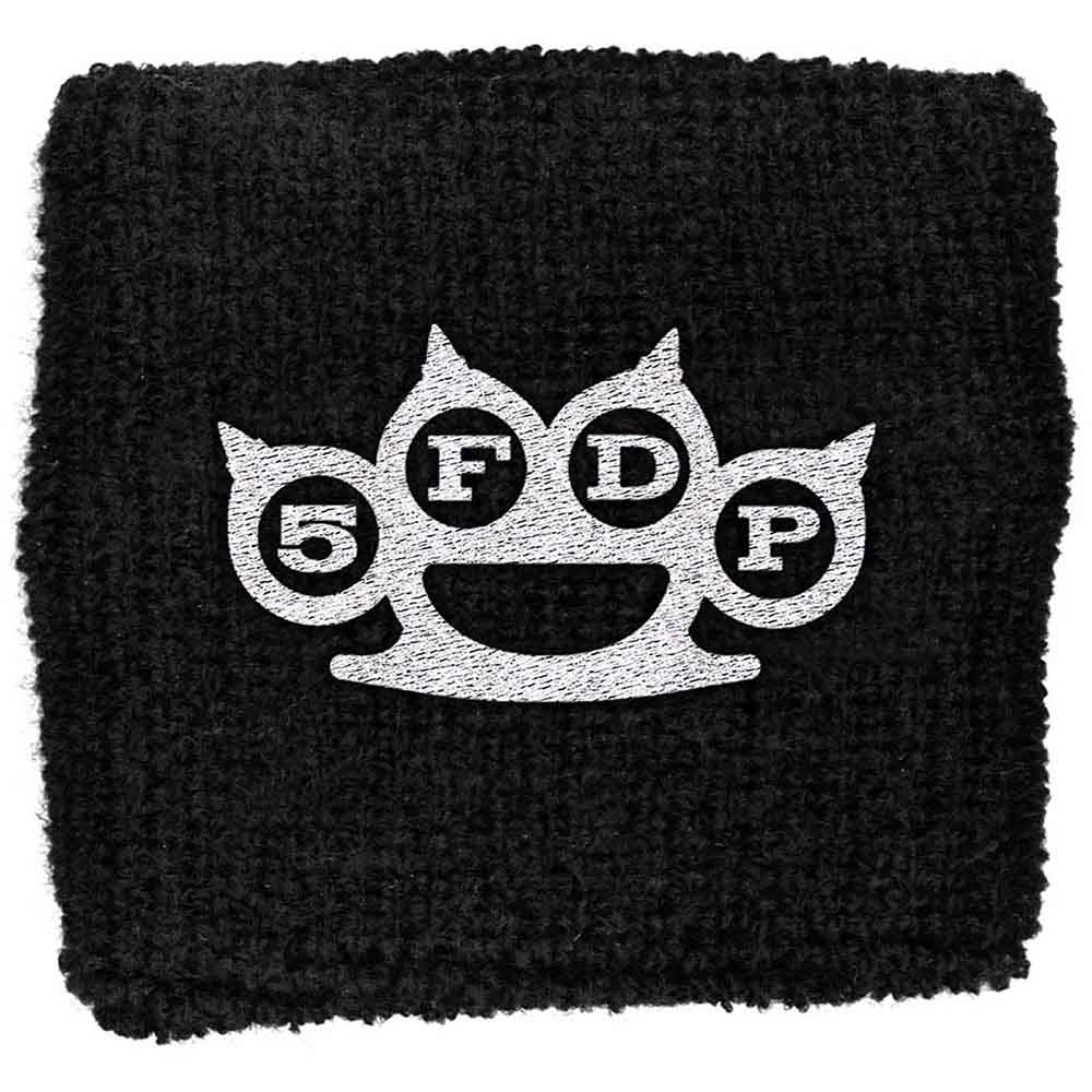 Five Finger Death Punch Embroidered Wristband: Knuckles