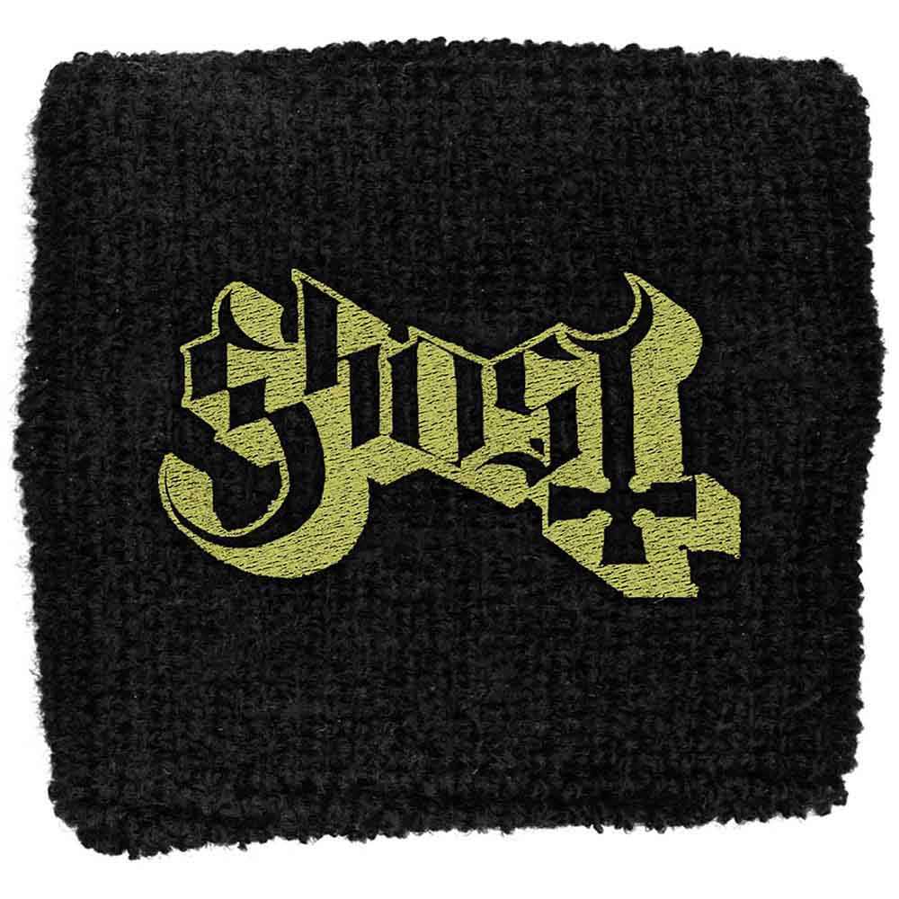 Ghost Embroidered Wristband: Logo
