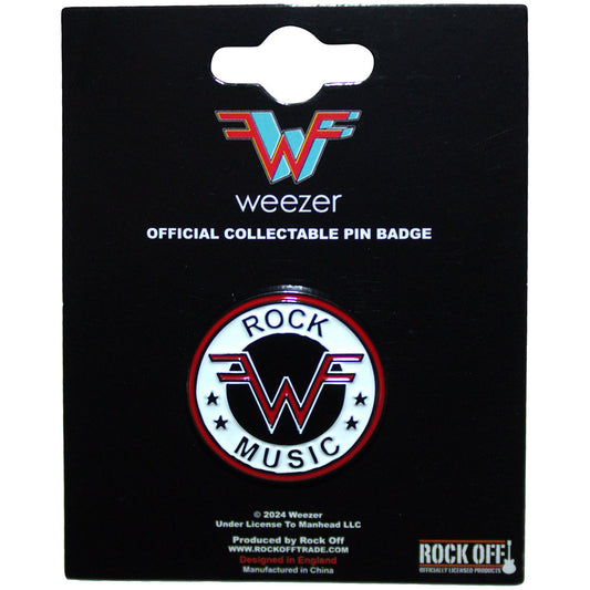 Weezer Badge: Rock Music Emblem