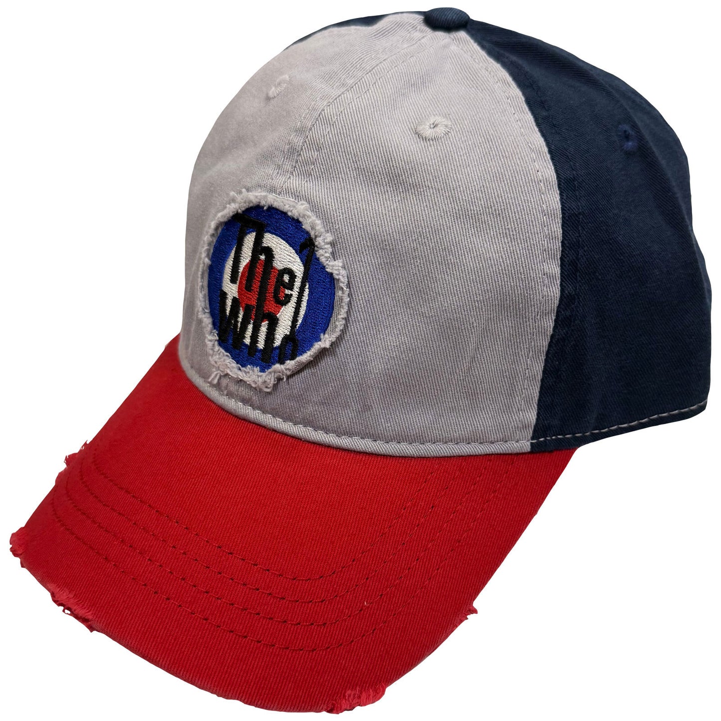 The Who Baseball Cap: Target Logo Tricolor