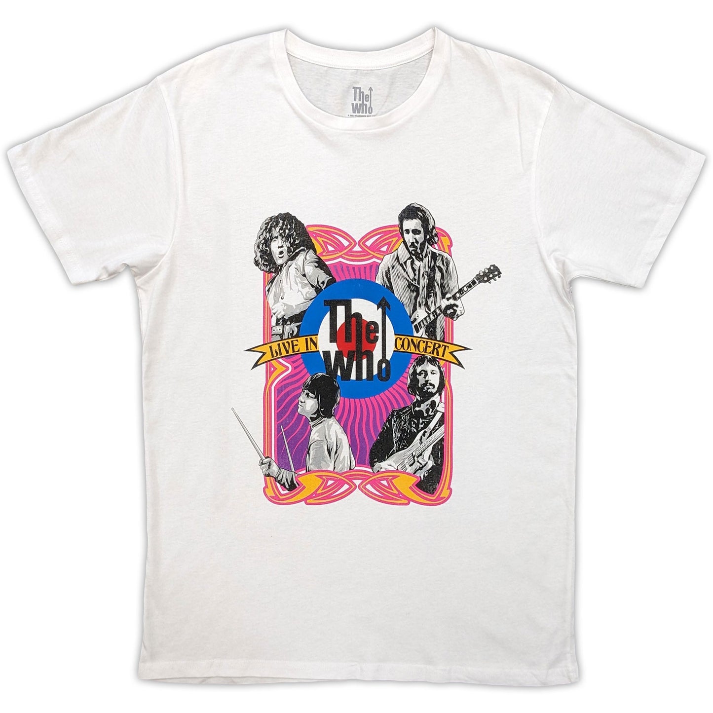 The Who T-Shirt: In Concert Target Logo