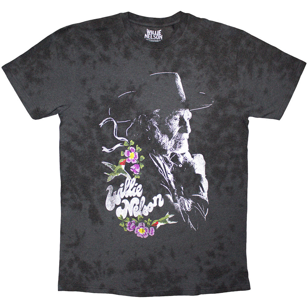 Willie Nelson T-Shirt: Floral