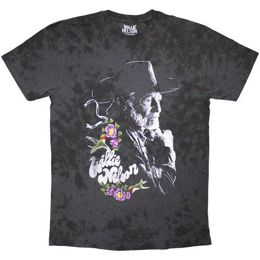 Willie Nelson T-Shirt: Floral