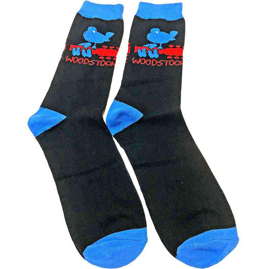 Woodstock Socks: Logo