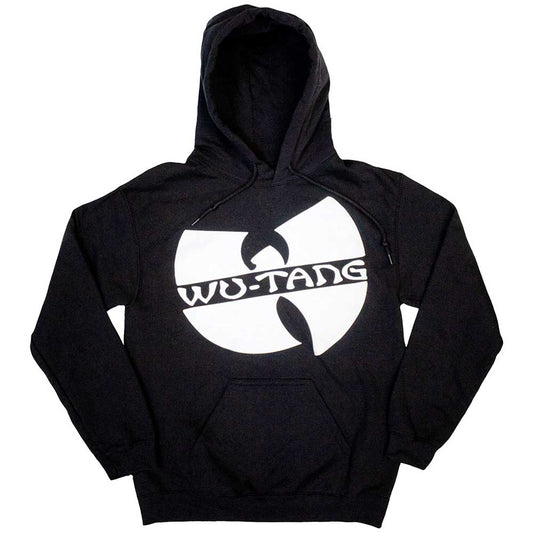 Wu-Tang Clan Pullover Hoodie: Slanted Logo Mono