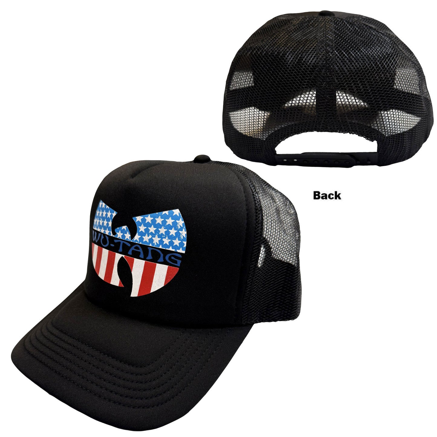 Wu-Tang Clan Baseball Cap: Star-Spangled Logo