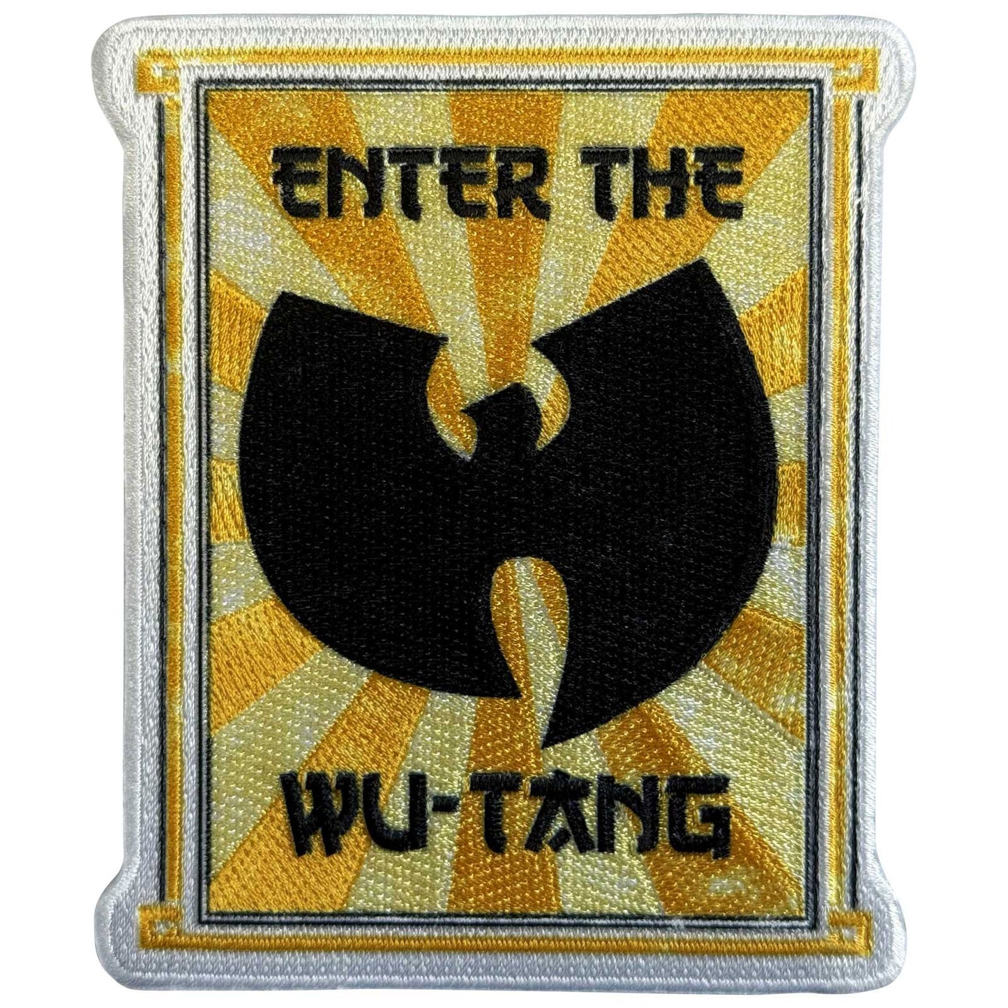 Wu-Tang Clan Woven Patch: Enter The Wu-Tang