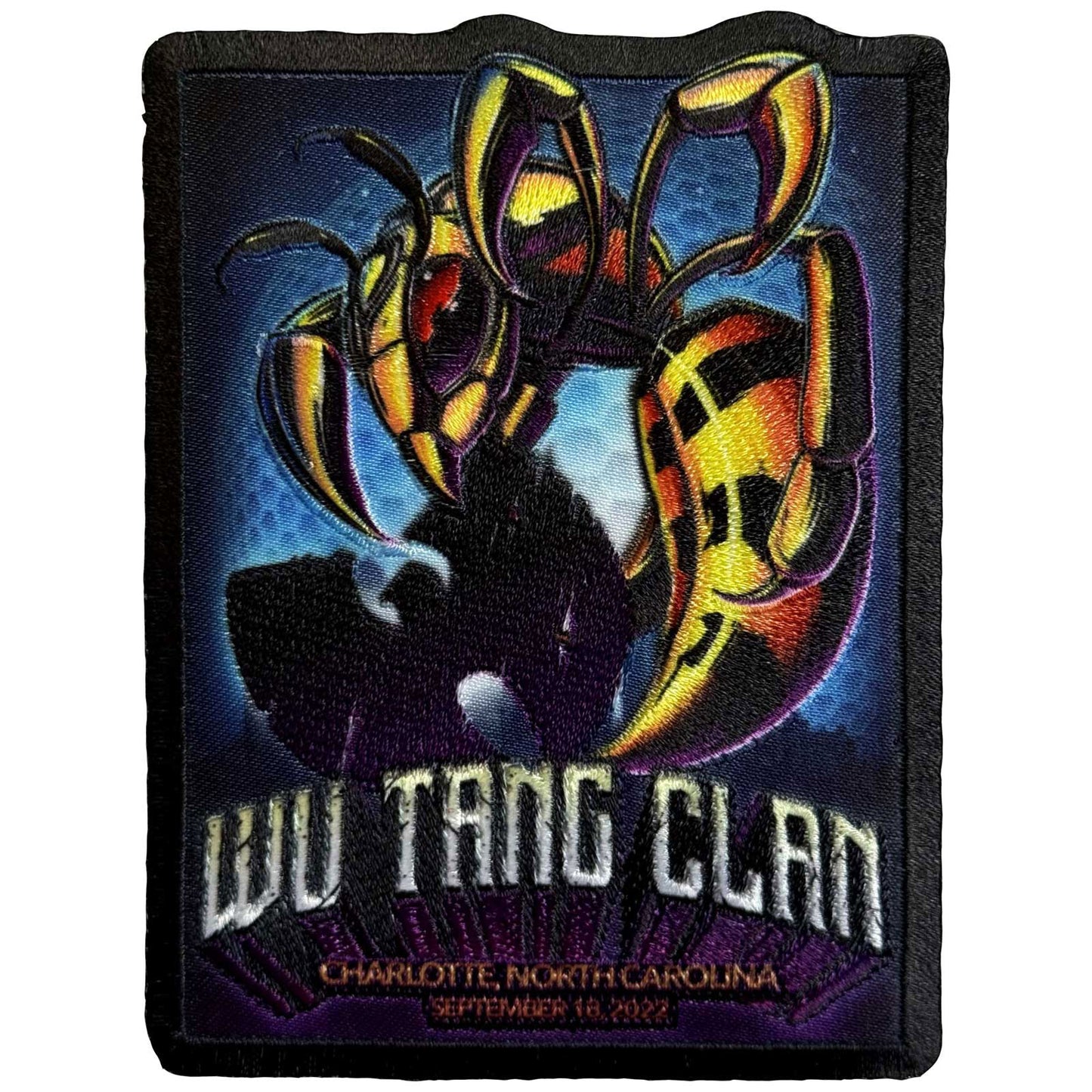 Wu-Tang Clan Woven Patch: Charlotte