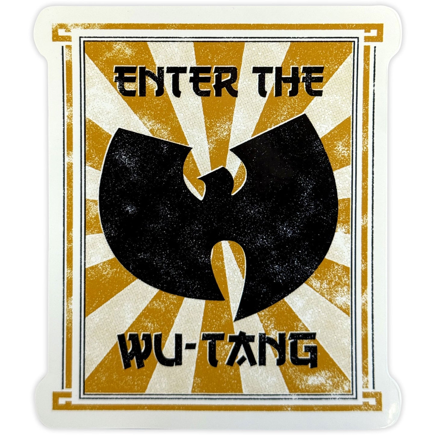 Wu-Tang Clan Sticker: Enter The Wu-Tang